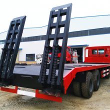 内蒙古东风炎帝平板拖车与恒龙专用车 工程机械运输的坚实伙伴